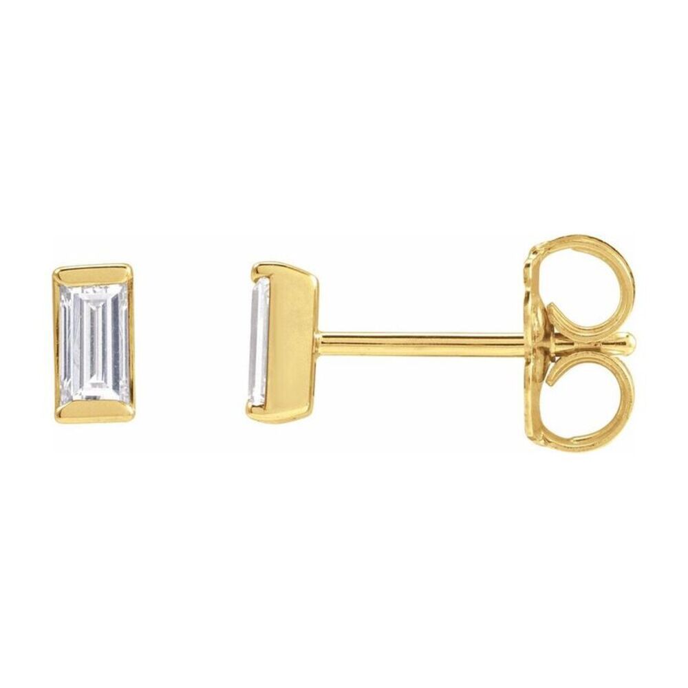 14K Yellow Gold 1/4 CTW (SI2-SI3, G-I) Natural Diamond Stud Earrings